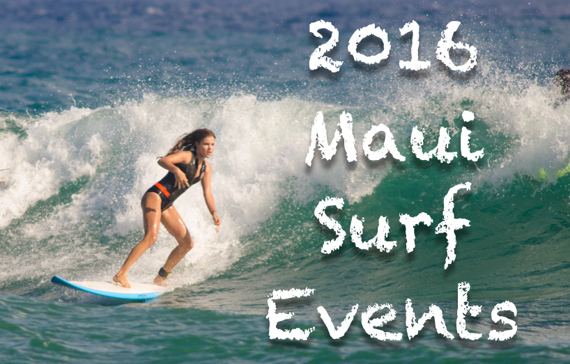 2016 Maui Surf Events