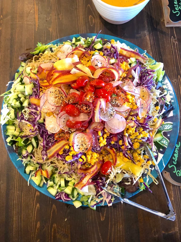 Surf Camp Day Pass Veggie Salad